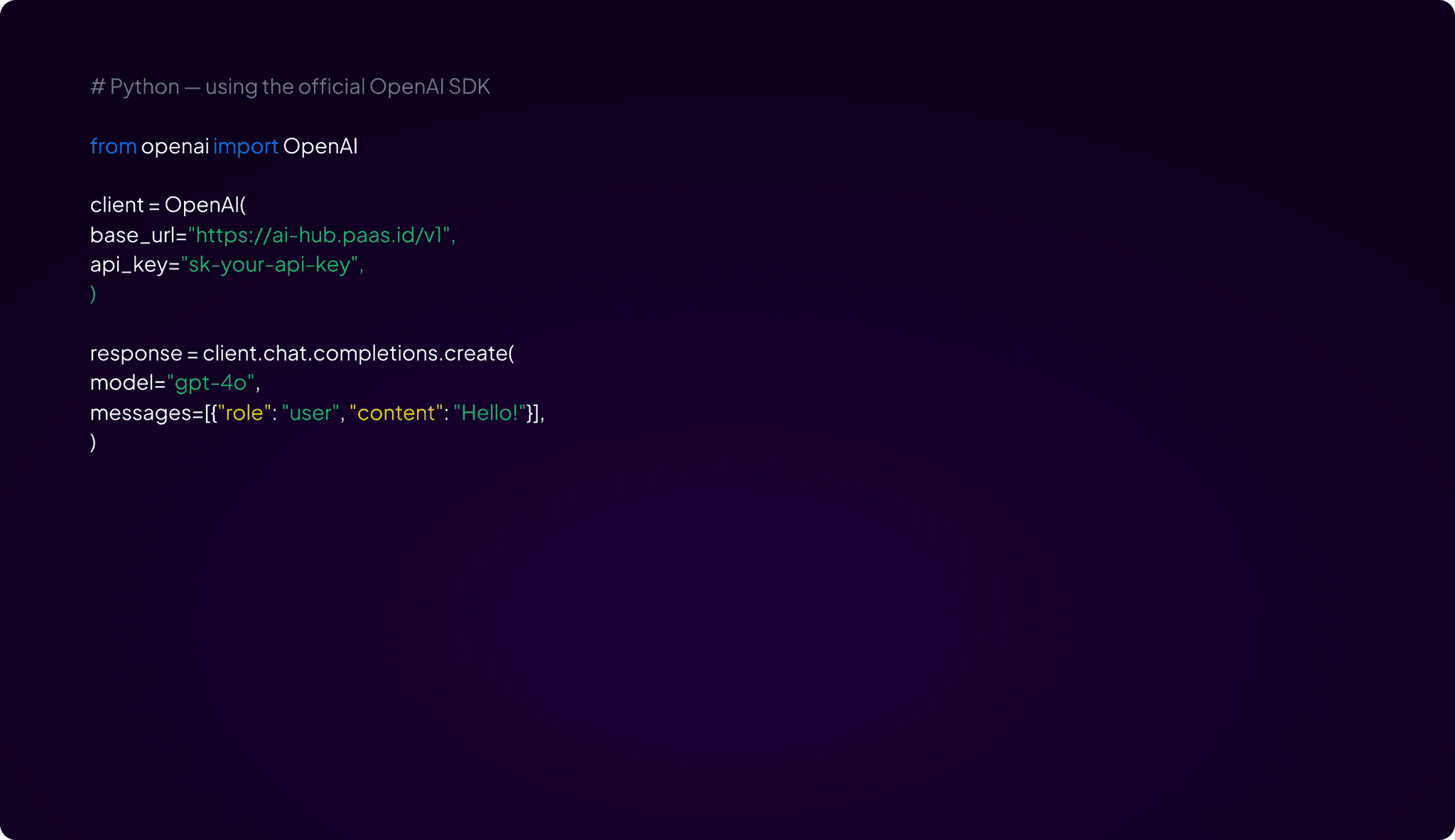 PAAS.ID New Application Creation