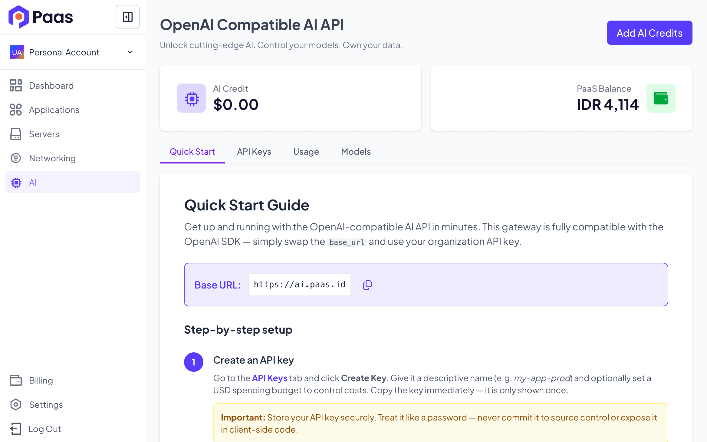 OpenAI-Compatible API