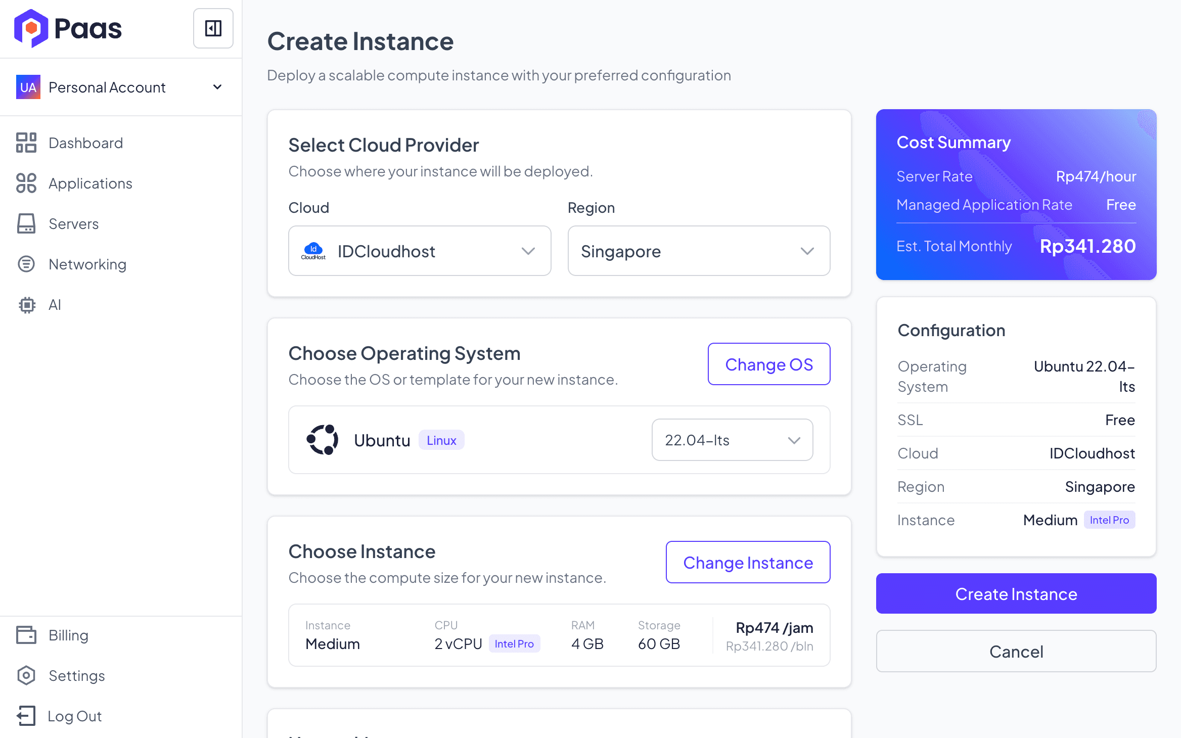 Custom Virtual Machines